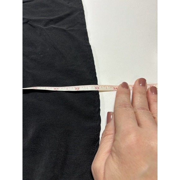 Anine Bing Sleeveless Shift Dress Black XS Overlay Layered - Picture 7 of 11